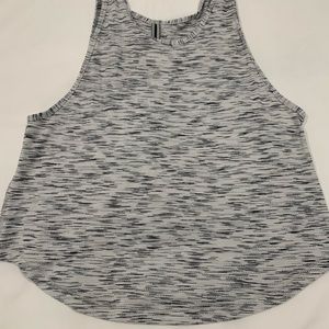 Heathered gray lululemon tank